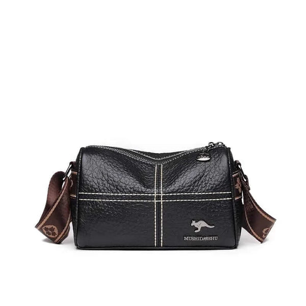 Made Chic Boutique Black 100% Genuine Leather Crossbody bag for women Bag woman luxury handbag High Quality Shoulder bags Ladies Messenger Bag Sac a main