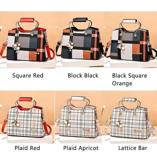 Made Chic Boutique Fashion Handbag Crossbody Bags for Women Faux Leather Bag Adjustable Strap Top Handle Bag Large Capacity Shoulder Bags Totes