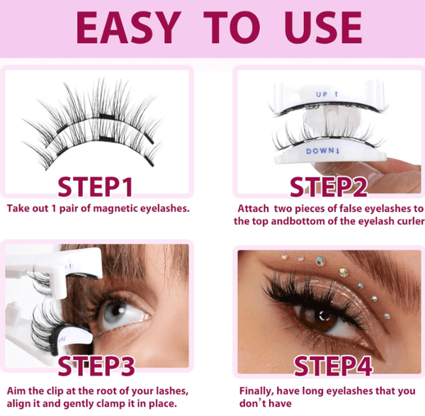 Magnetic Lashes: Effortless Glamour, Zero Hassle