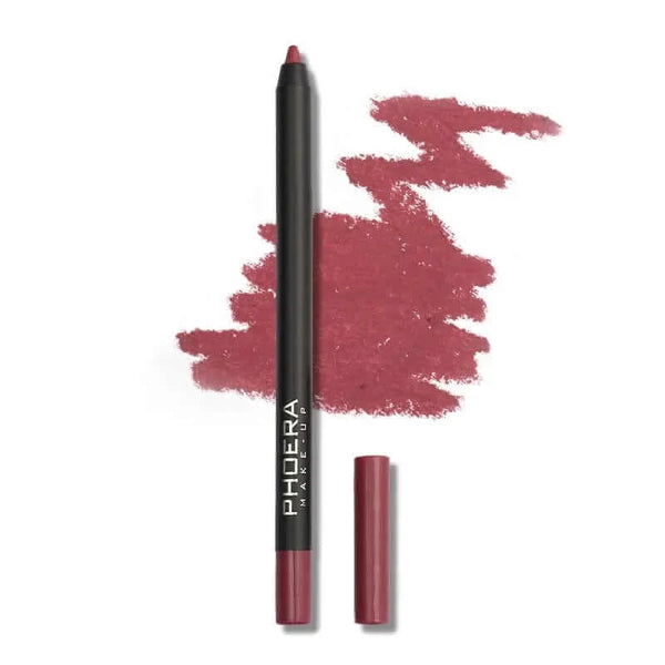 Made Chic Boutique 01 Waterproof Matte Lipliner Pencil - Sexy Red Contour Tint Lipstick