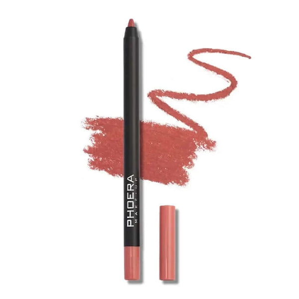 Made Chic Boutique 02 Waterproof Matte Lipliner Pencil - Sexy Red Contour Tint Lipstick