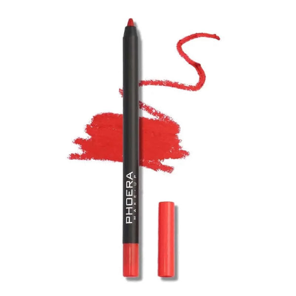 Made Chic Boutique 06 Waterproof Matte Lipliner Pencil - Sexy Red Contour Tint Lipstick