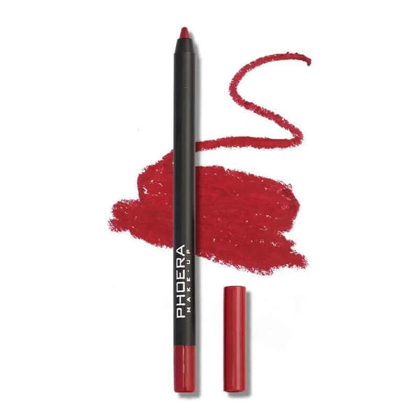 Made Chic Boutique 07 Waterproof Matte Lipliner Pencil - Sexy Red Contour Tint Lipstick