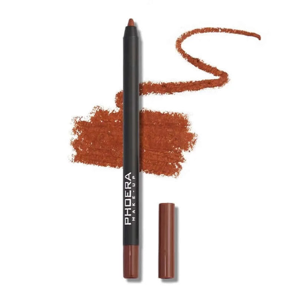 Made Chic Boutique 10 Waterproof Matte Lipliner Pencil - Sexy Red Contour Tint Lipstick