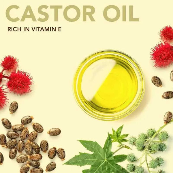 Made Chic Boutique 100% Pure Castor Oil  Essential Oil Carrier Oil Aromatherapy Massage Promoting Hair Growth DIY Skin Care Raw Material