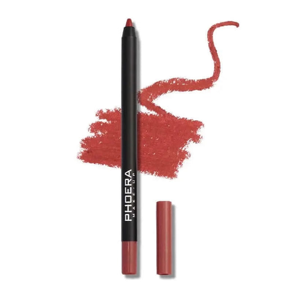 Made Chic Boutique 11 Waterproof Matte Lipliner Pencil - Sexy Red Contour Tint Lipstick