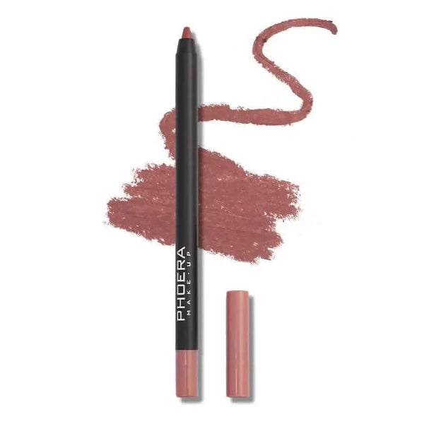 Made Chic Boutique 12 Waterproof Matte Lipliner Pencil - Sexy Red Contour Tint Lipstick