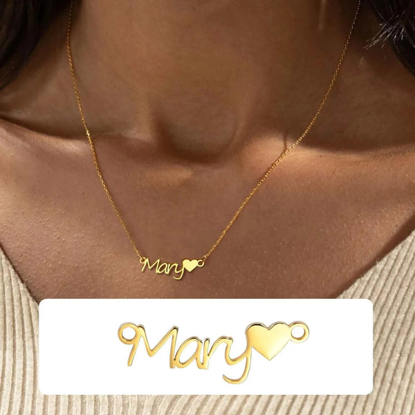 Made Chic Boutique 135 Cable-Link / Silver Color / 45CM-50CM Customized Name Necklace For Women, Adjustable Chain Paperclip/ Curb / Cable/ Figaro Link, Gold Plated Personalized Gift