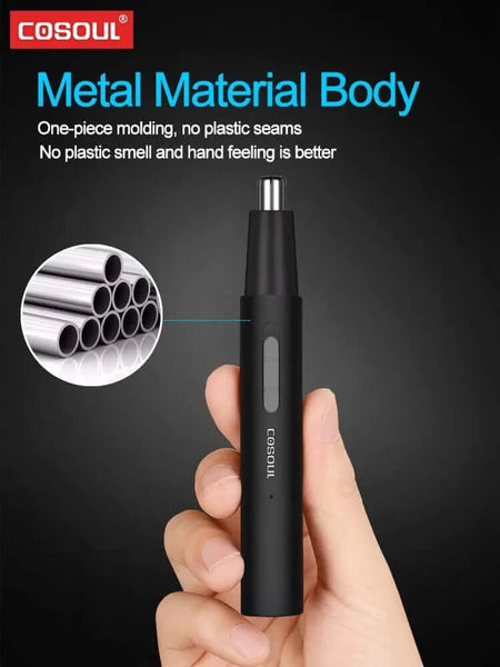 Made Chic Boutique Nose Hair Trimmer Electric Rechargeable Nose Trimmer Men Shaver Razor Women Nose Hair Cutter Ear Trimmer Waterproof