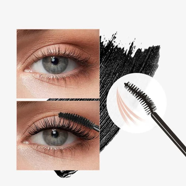 Made Chic Boutique O.TWO.O Waterproof Mascara Lengthens Eyelashes Extension Black 3D Silk Fiber Mascara Extra Volume Female Mascara Makeup