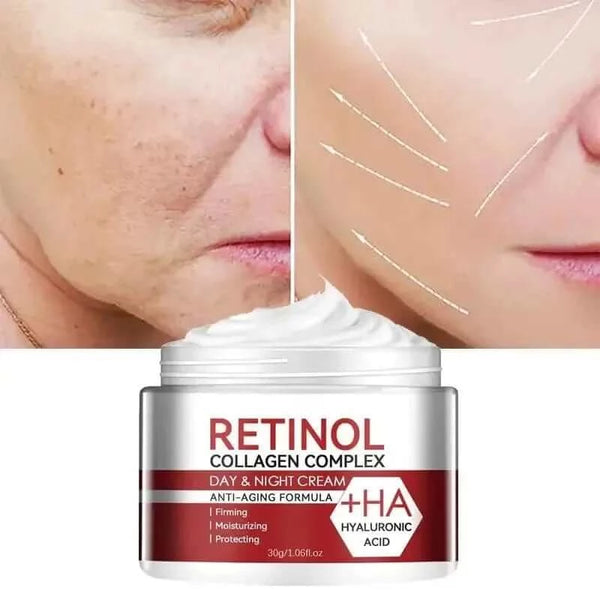 Made Chic Boutique Retinol Wrinkle Removing Cream Anti Aging Firming Lifting Fade Fine Lines Whitening Moisturizing Brightening Skin Care Cosmetic