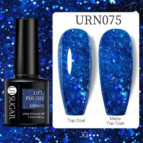 Made Chic Boutique URN075 UR SUGAR Thermal Ultra-thin Nail Gel Polish 3 Layers Temperature Changing Gel Varnish Soak Off UV Led Nail Art Manicures