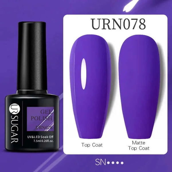 Made Chic Boutique URN077 1 UR SUGAR Thermal Ultra-thin Nail Gel Polish 3 Layers Temperature Changing Gel Varnish Soak Off UV Led Nail Art Manicures