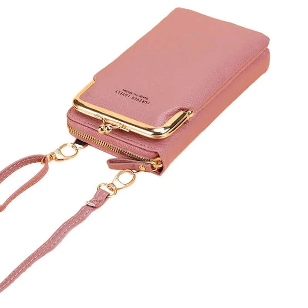 Made Chic Boutique Women's Handbag Cell Phone Purse Shoulder Bag Female Luxury Ladies Wallet Clutch PU Leather Crossbody Bags for Women